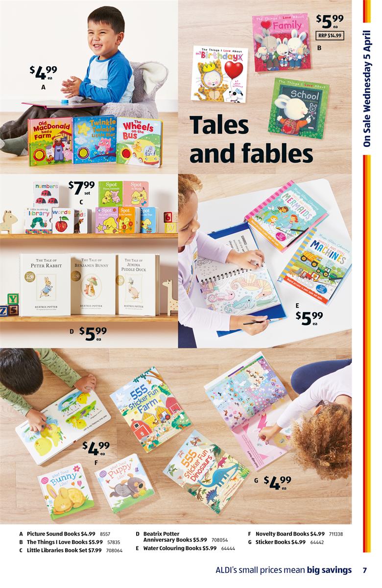 ALDI Catalogues from 5 April