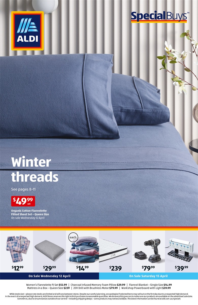 ALDI Catalogues from 12 April