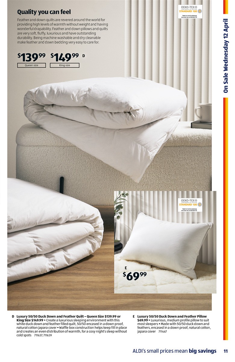 ALDI Catalogues from 12 April