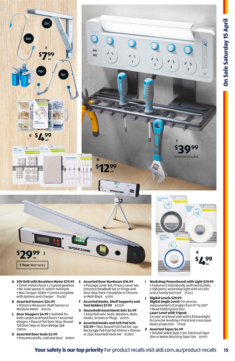 ALDI Catalogues from 12 April