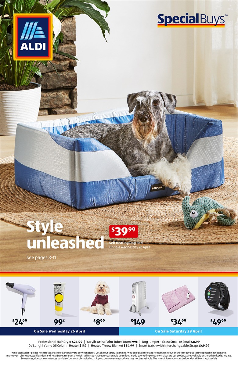 ALDI Catalogues from 26 April