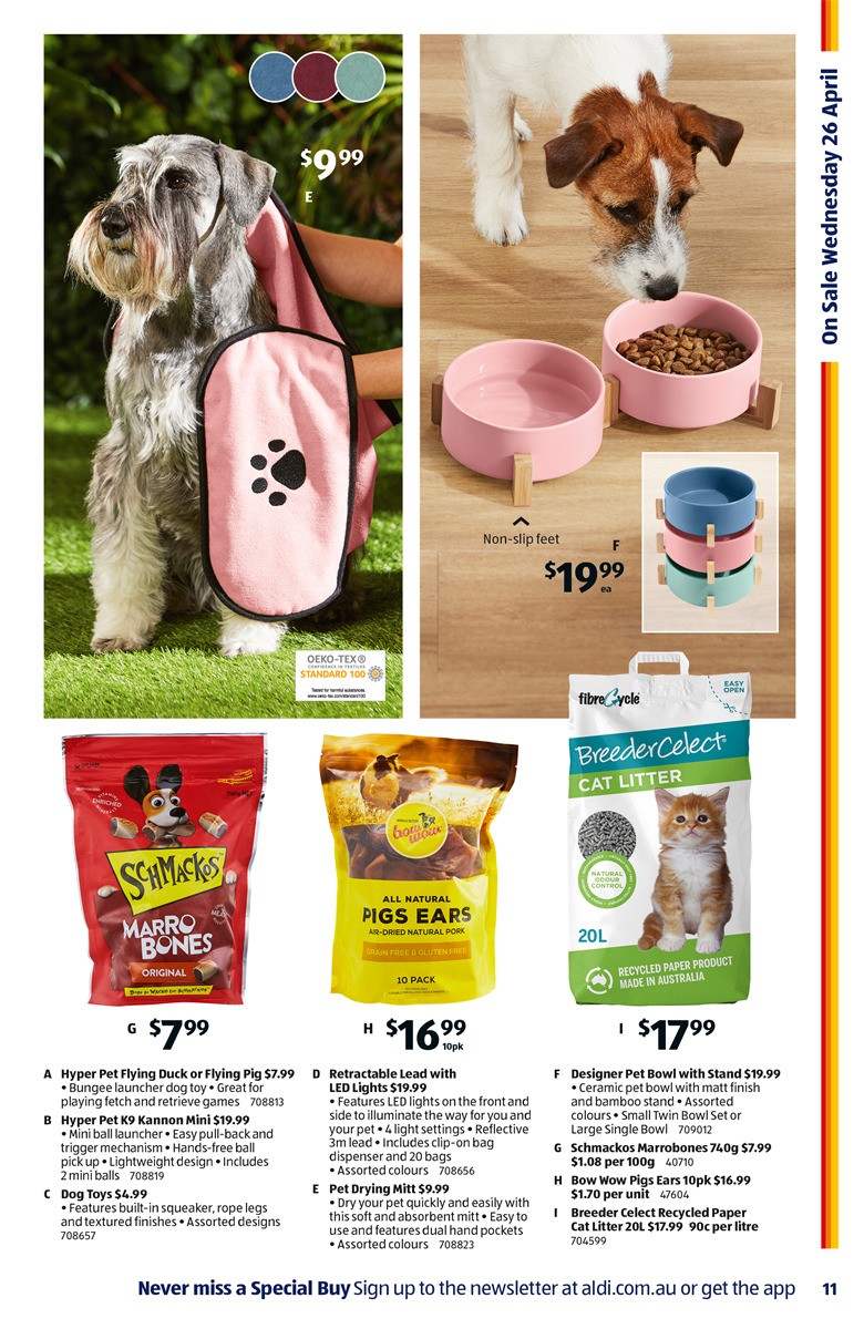 ALDI Catalogues from 26 April
