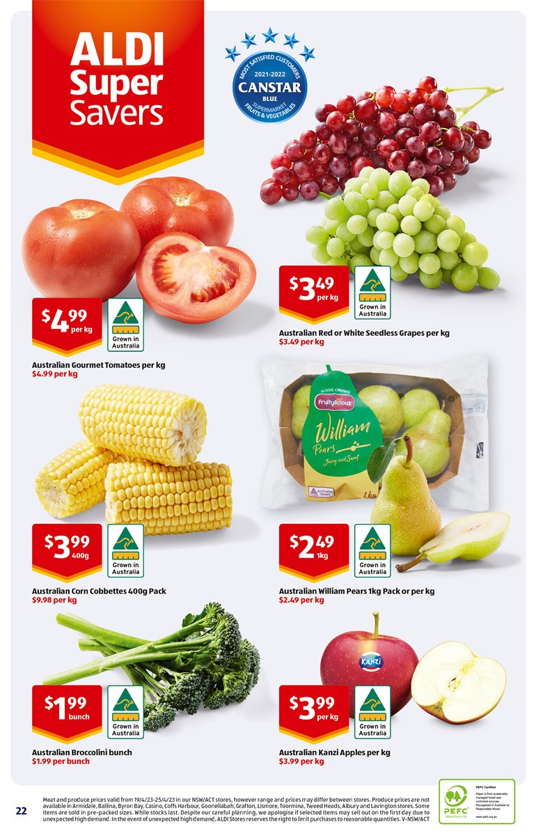 ALDI Catalogues from 26 April
