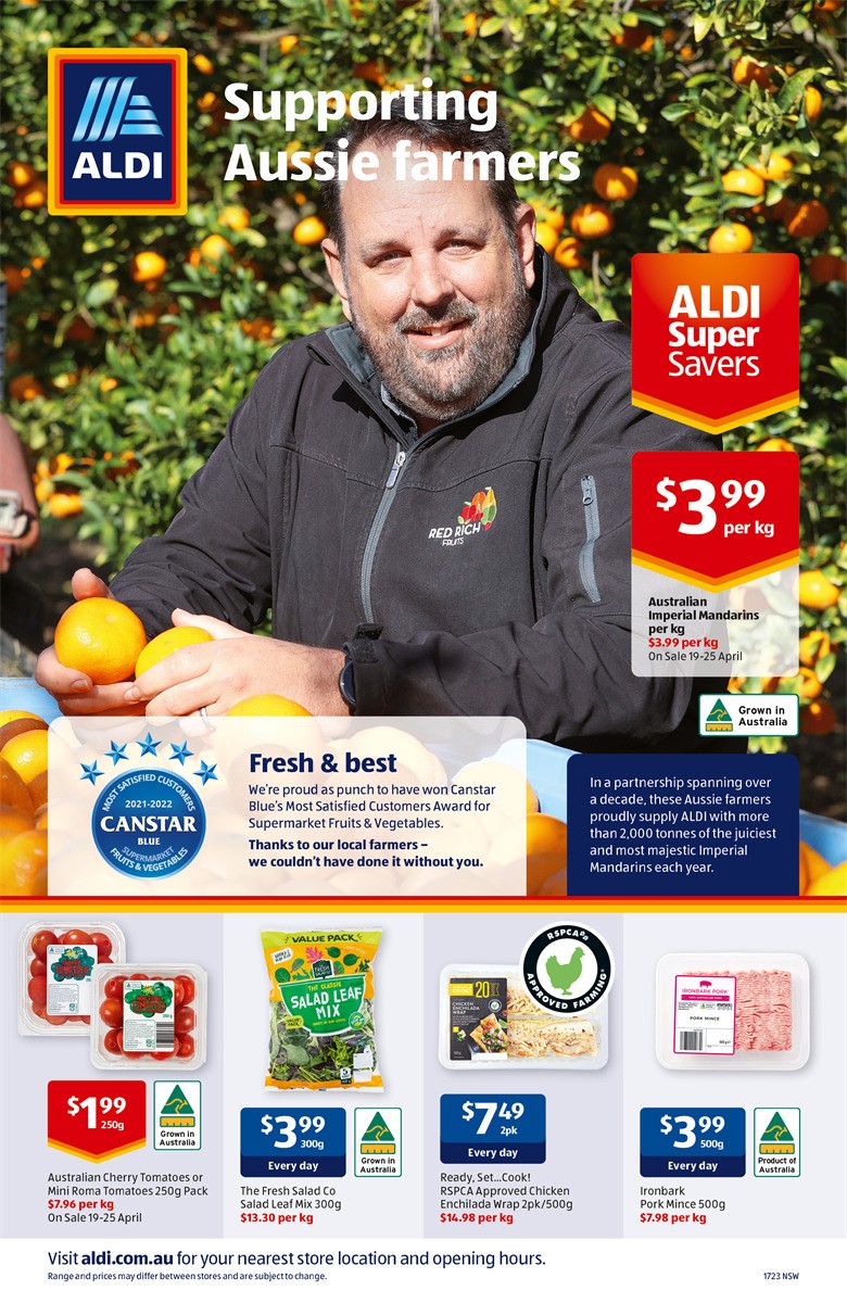 ALDI Catalogues from 26 April