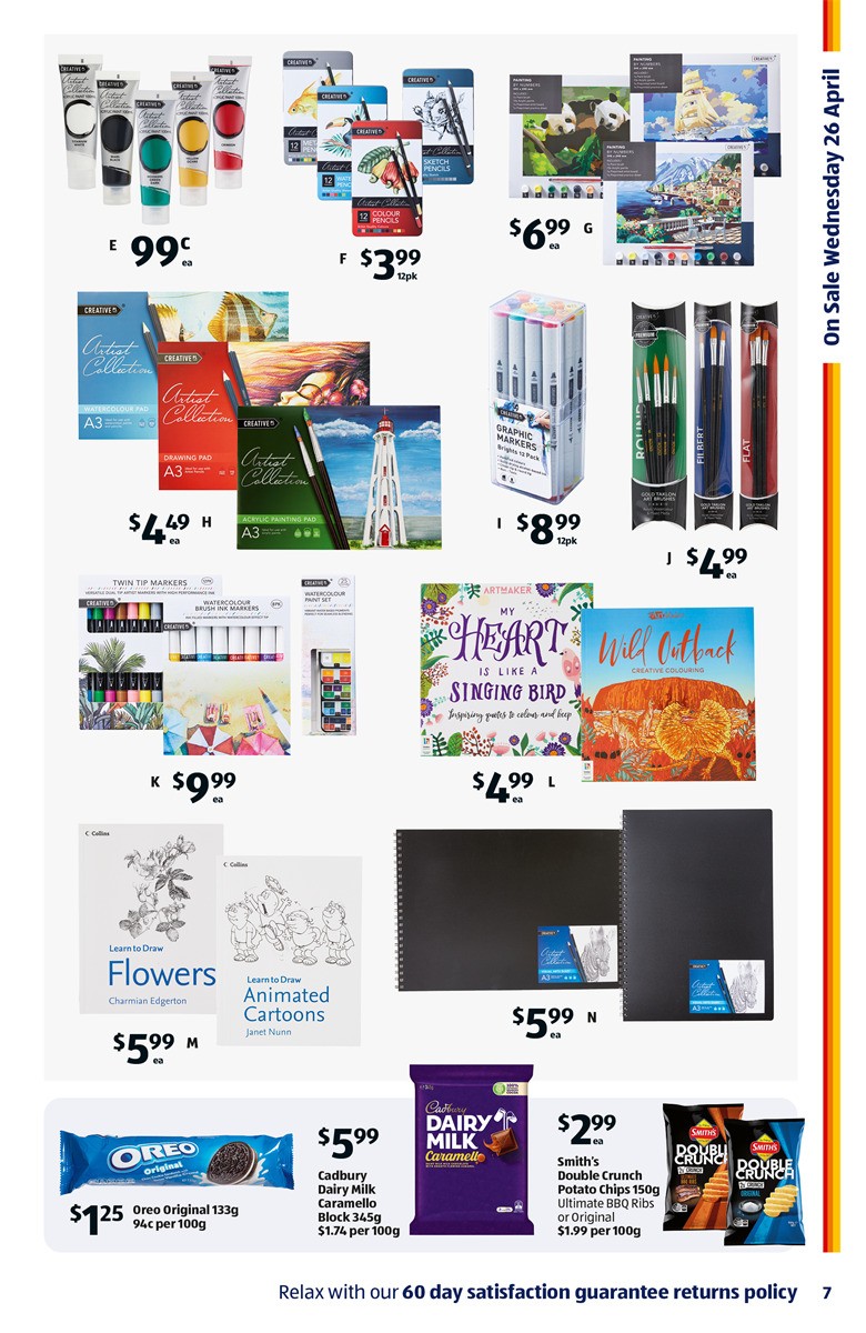 ALDI Catalogues from 26 April
