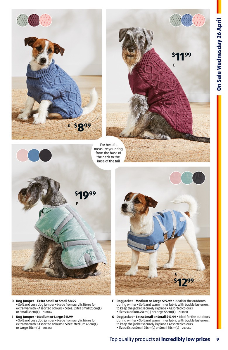 ALDI Catalogues from 26 April