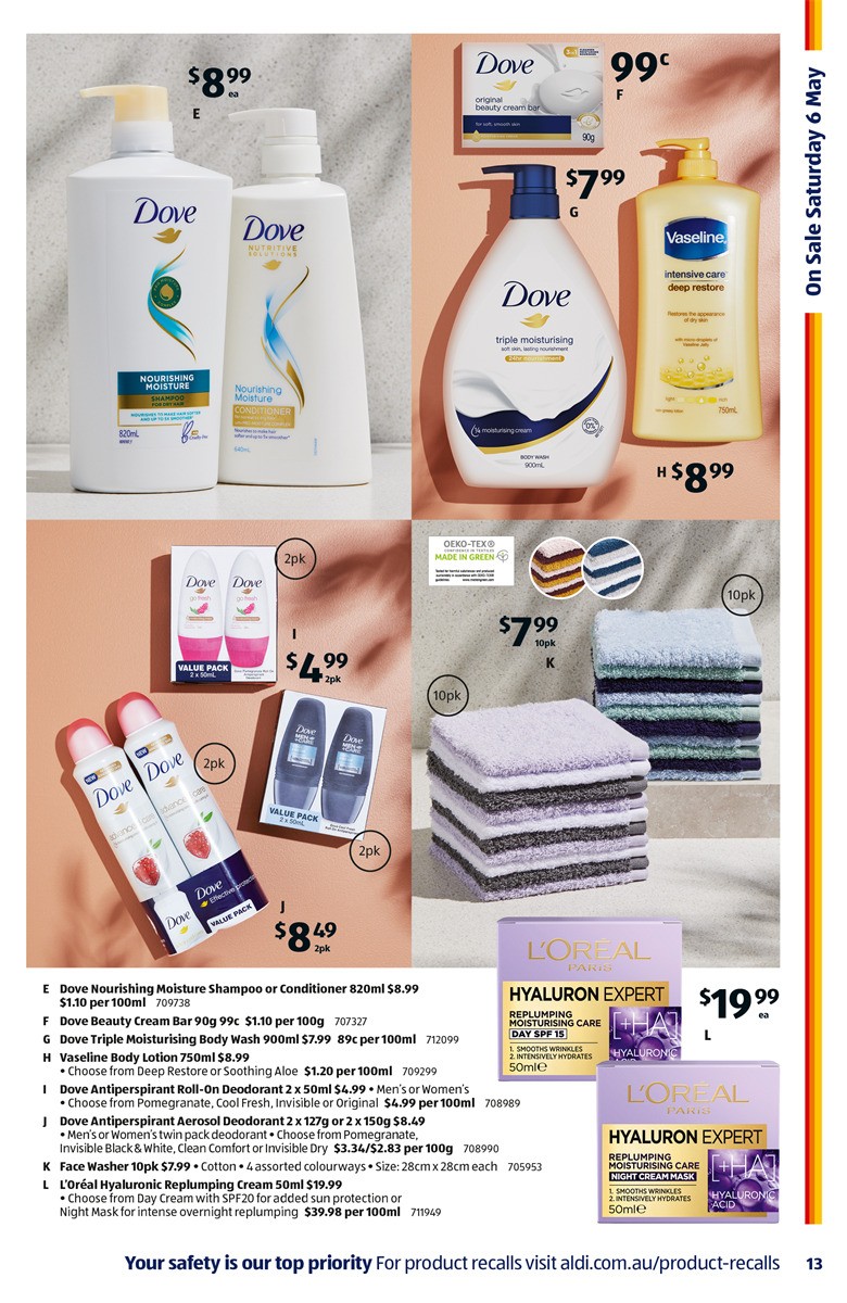 ALDI Catalogues from 3 May