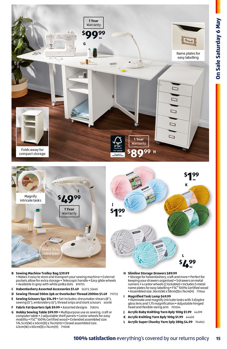 ALDI Catalogues from 3 May