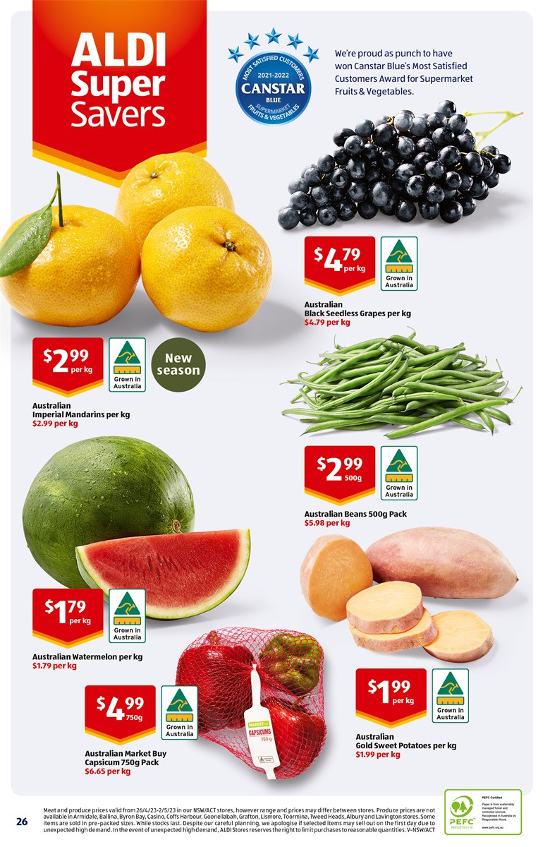 ALDI Catalogues from 3 May