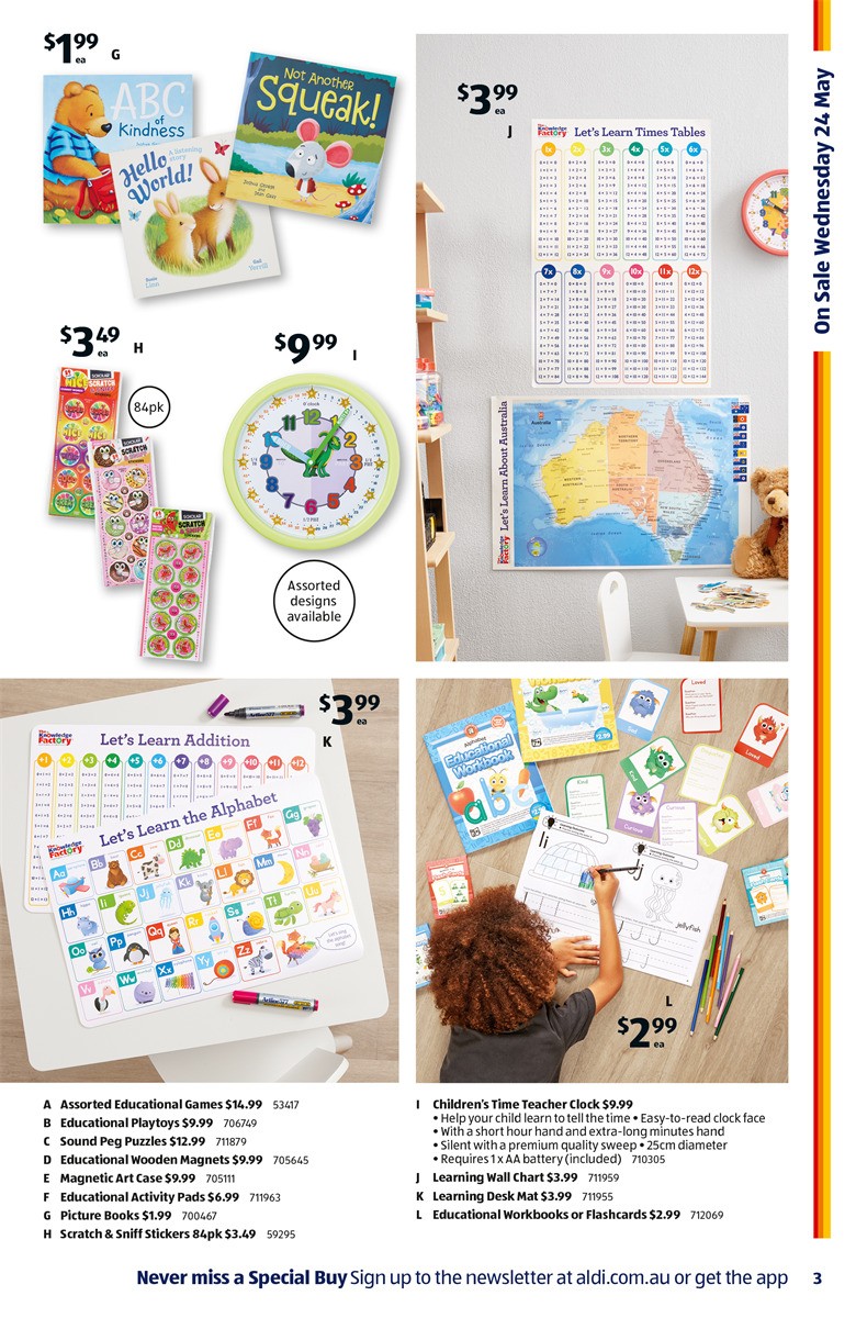 ALDI Catalogues from 24 May