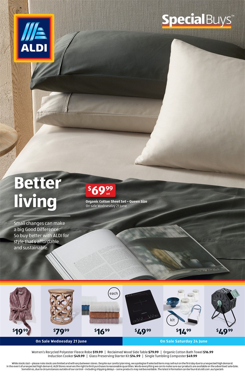 ALDI Catalogues from 21 June