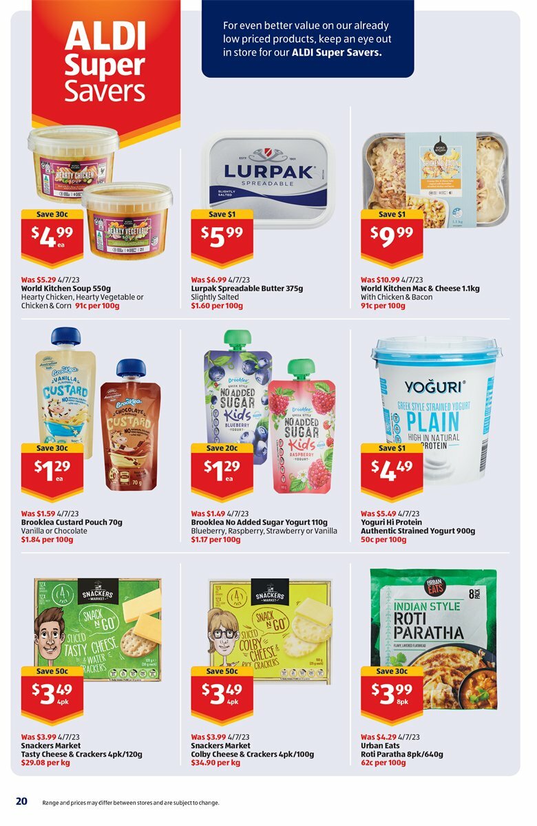 ALDI Catalogues from 26 July