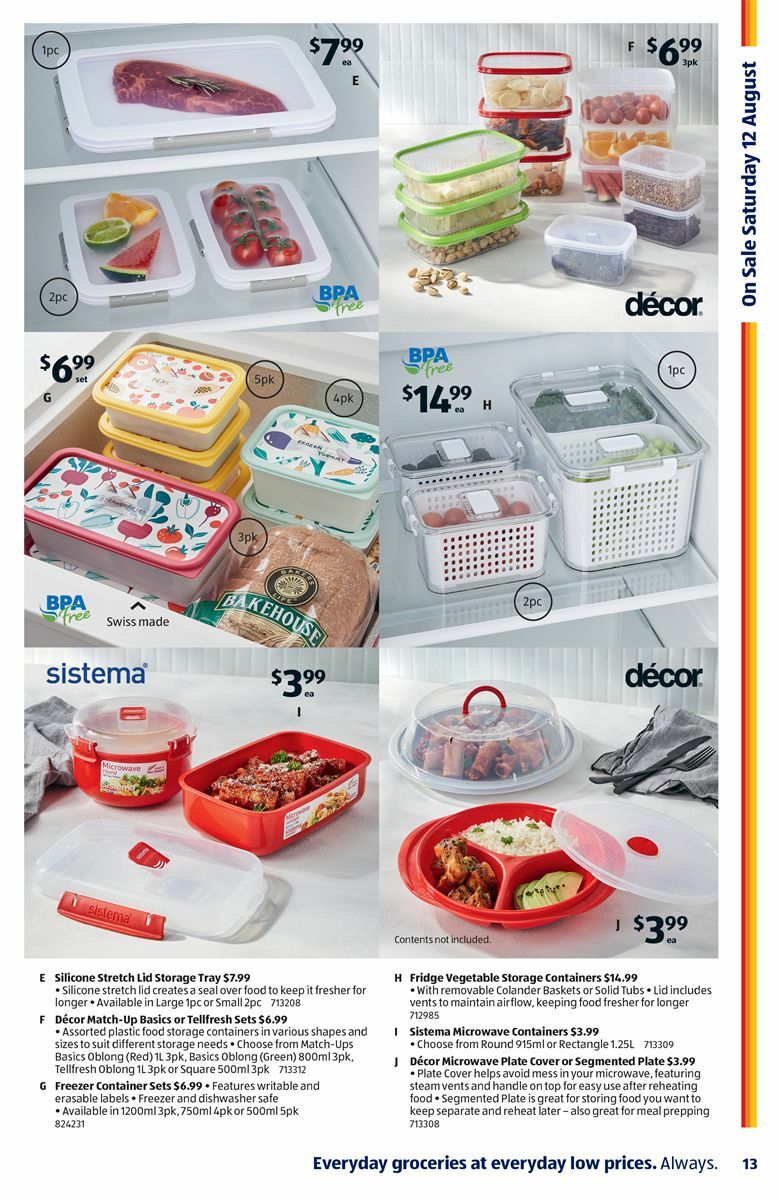 ALDI Catalogues from 9 August