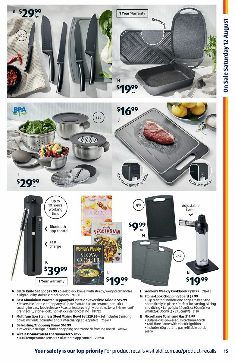 ALDI Catalogues from 9 August