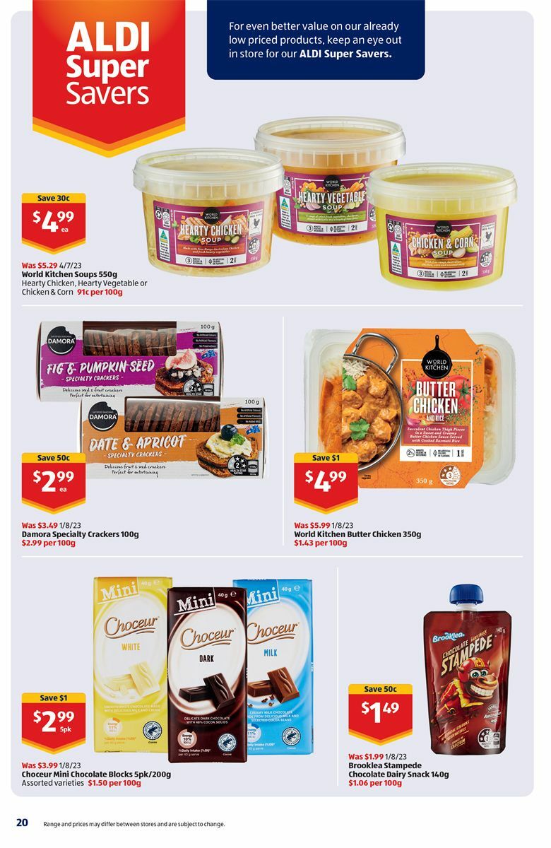 ALDI Catalogues from 9 August