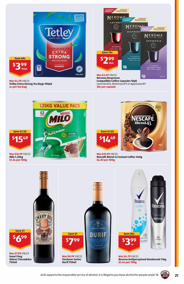 ALDI Catalogues from 9 August