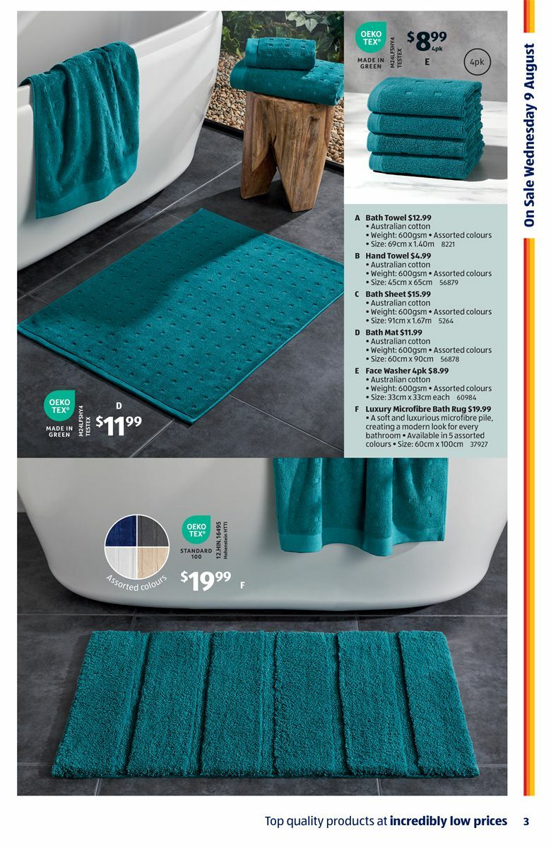 ALDI Catalogues from 9 August