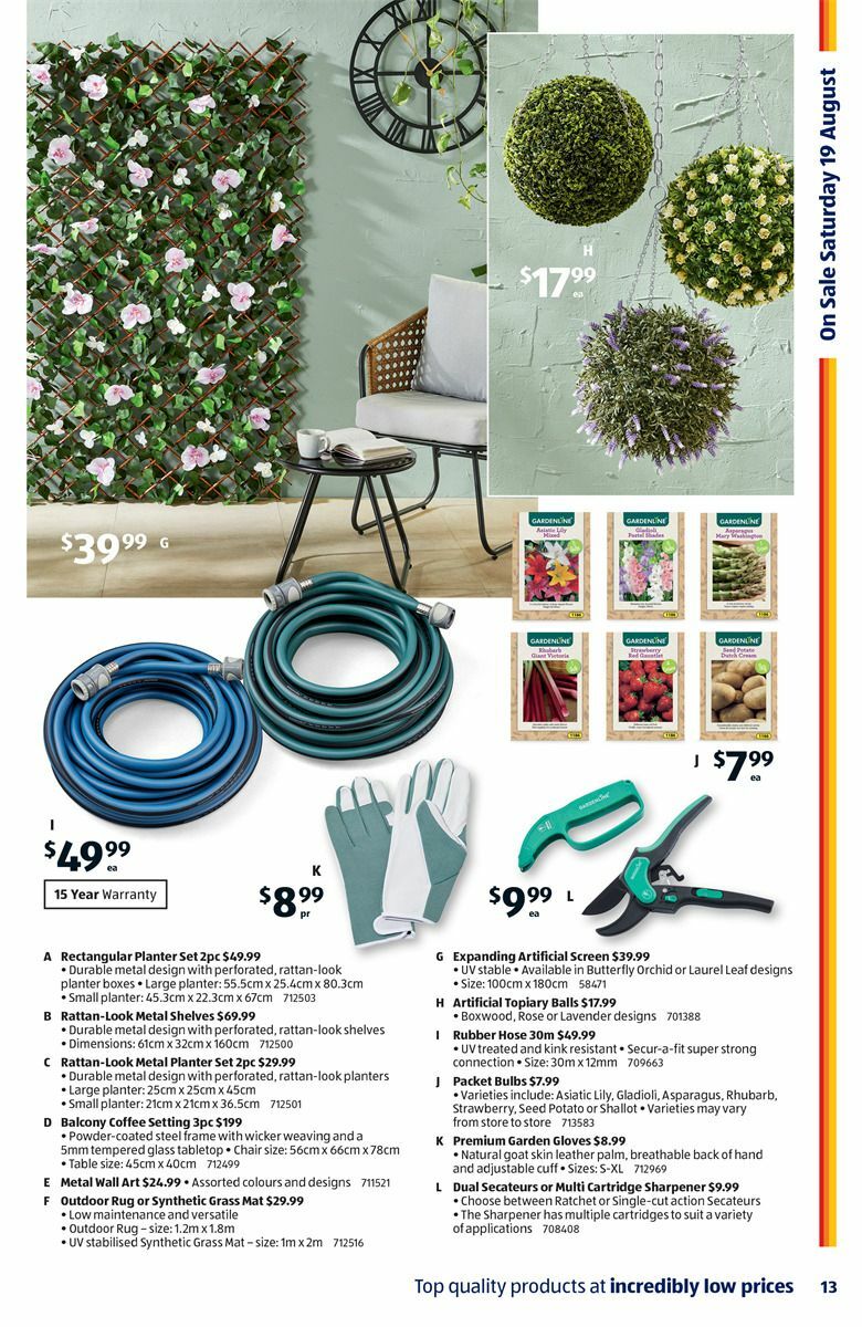 ALDI Catalogues from 16 August