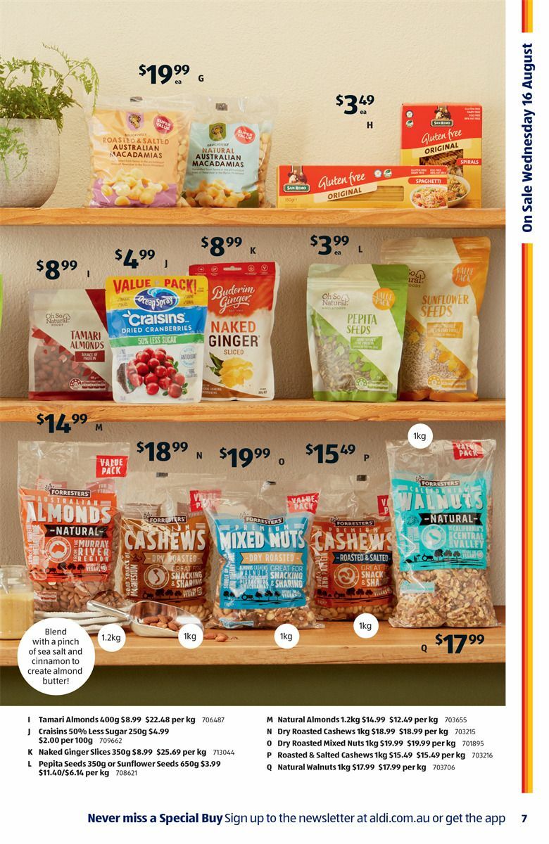 ALDI Catalogues from 16 August