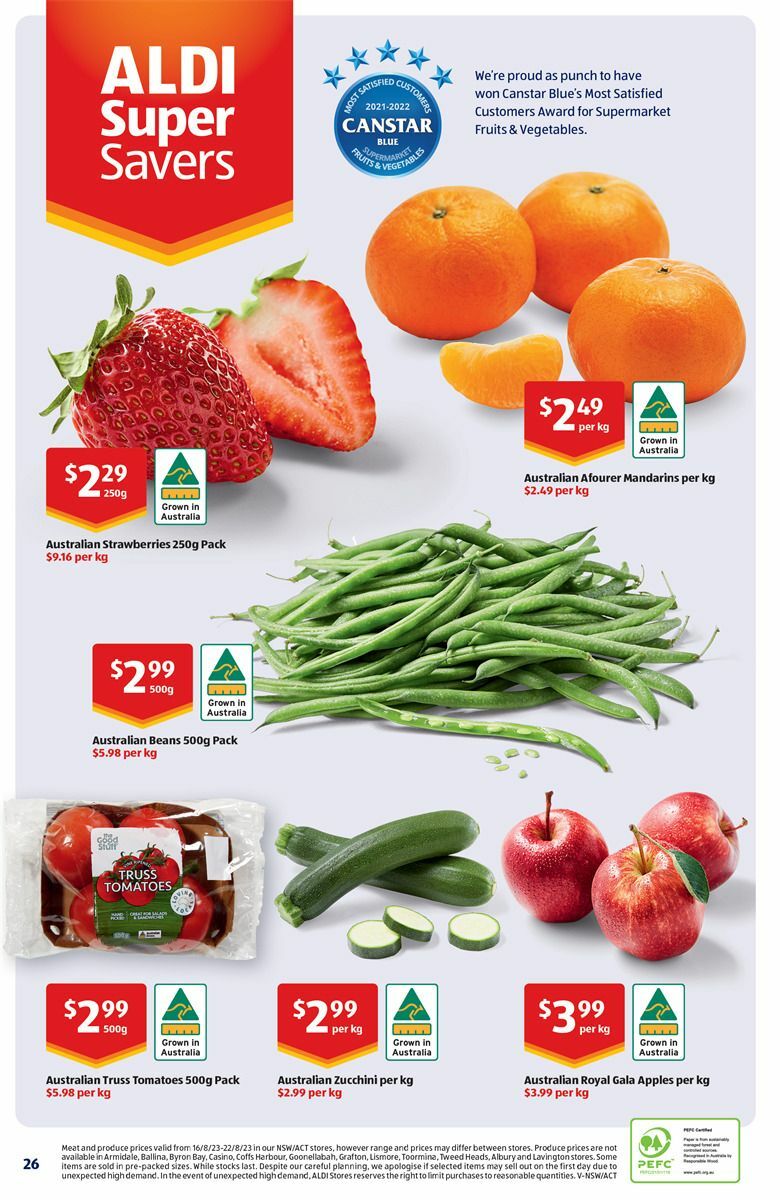 ALDI Catalogues from 23 August