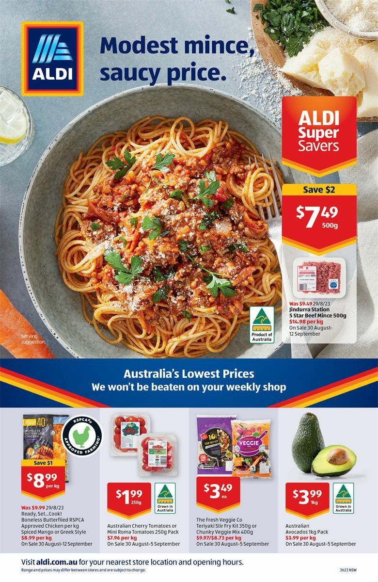 ALDI Catalogues from 6 September
