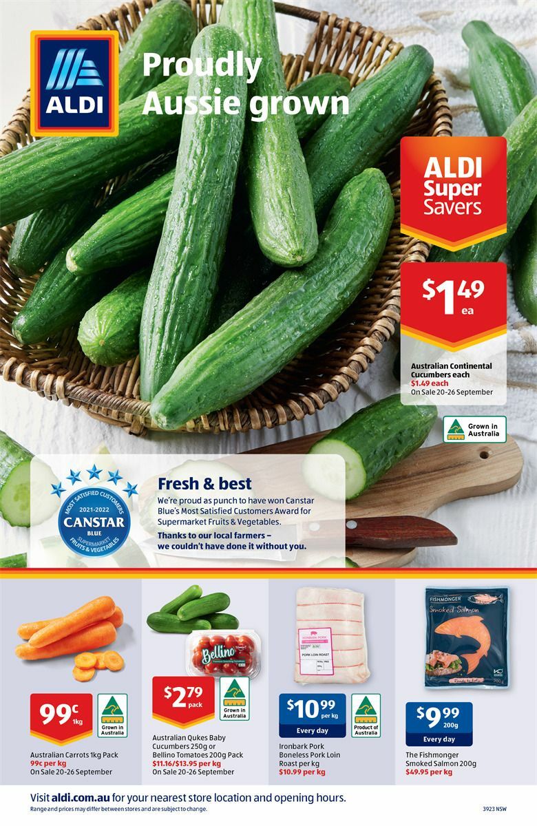 ALDI Catalogues from 27 September