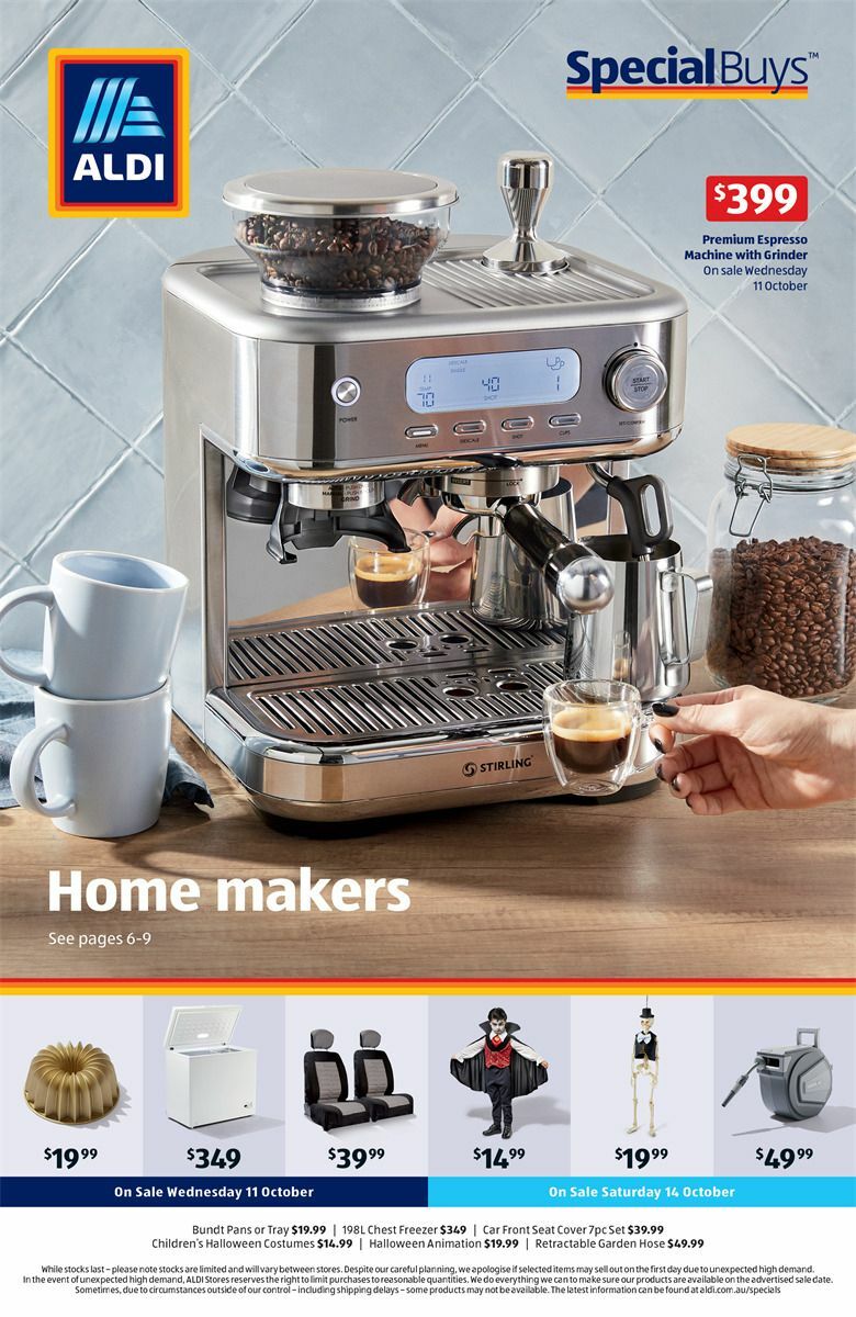 ALDI Catalogues from 11 October