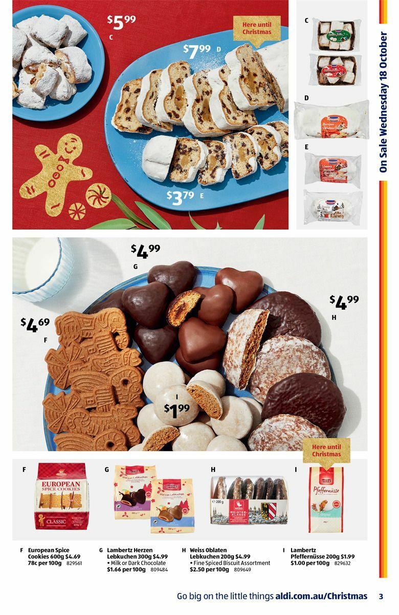 ALDI Catalogues from 18 October