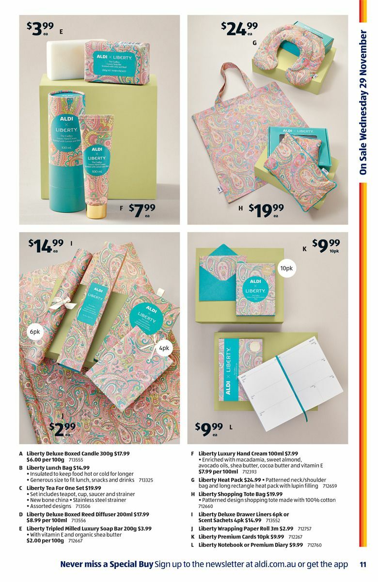 ALDI Catalogues from 29 November