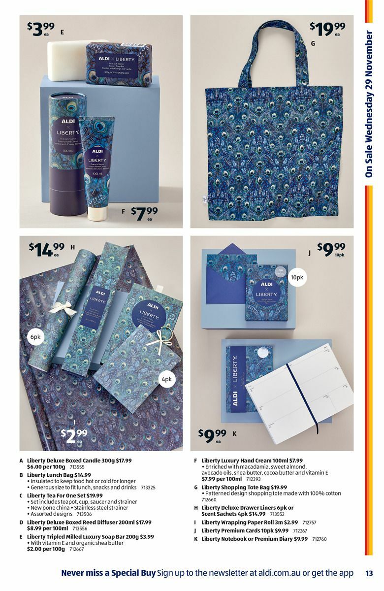 ALDI Catalogues from 29 November