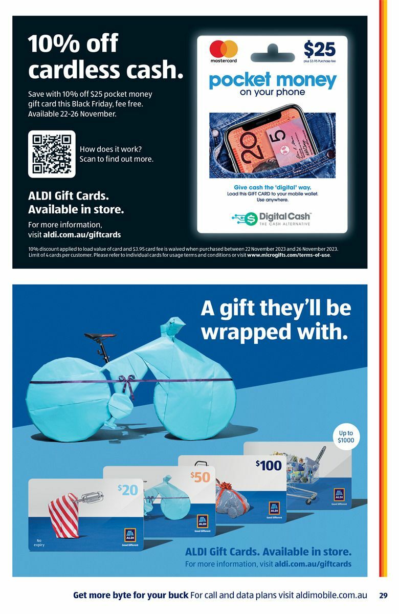 ALDI Catalogues from 29 November