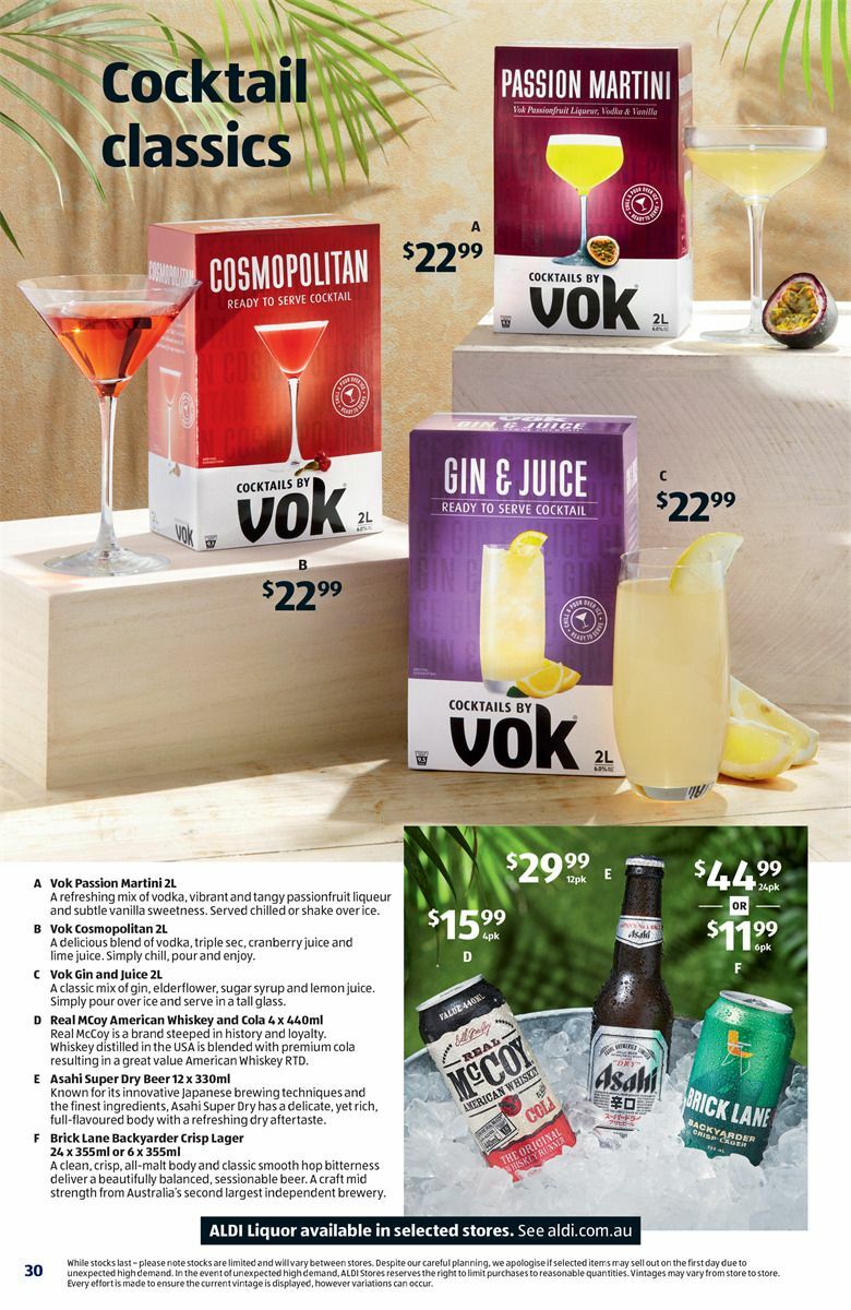 ALDI Catalogues from 29 November