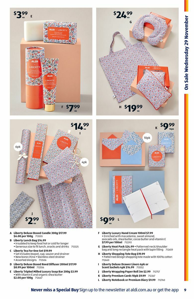 ALDI Catalogues from 29 November