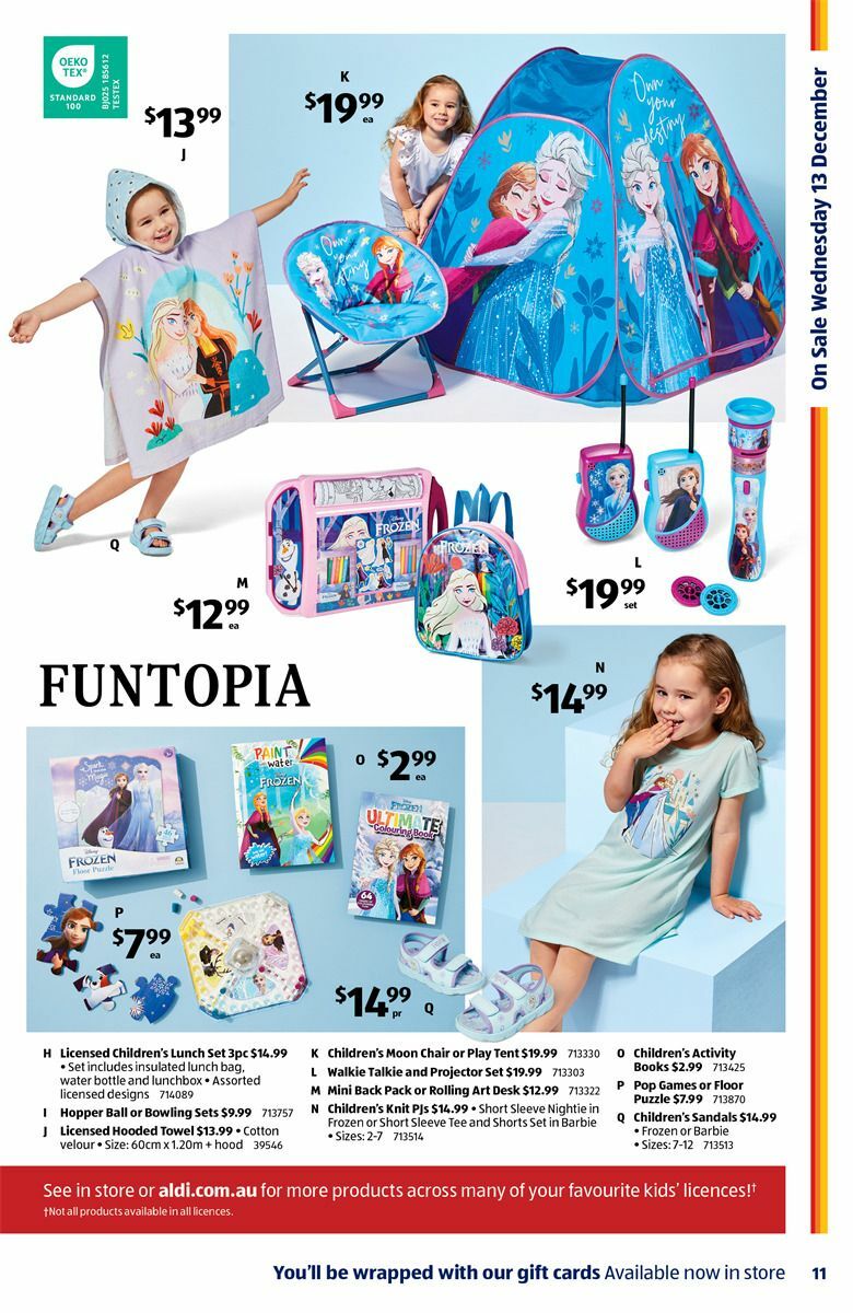 ALDI Catalogues from 13 December