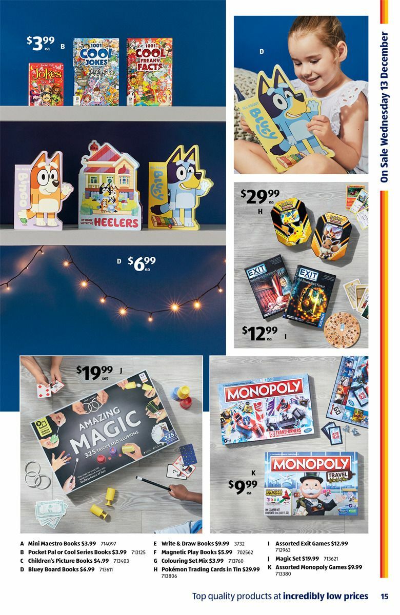 ALDI Catalogues from 13 December
