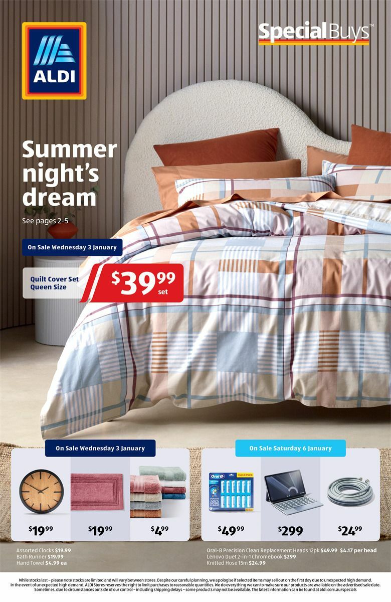 ALDI Catalogues from 3 January