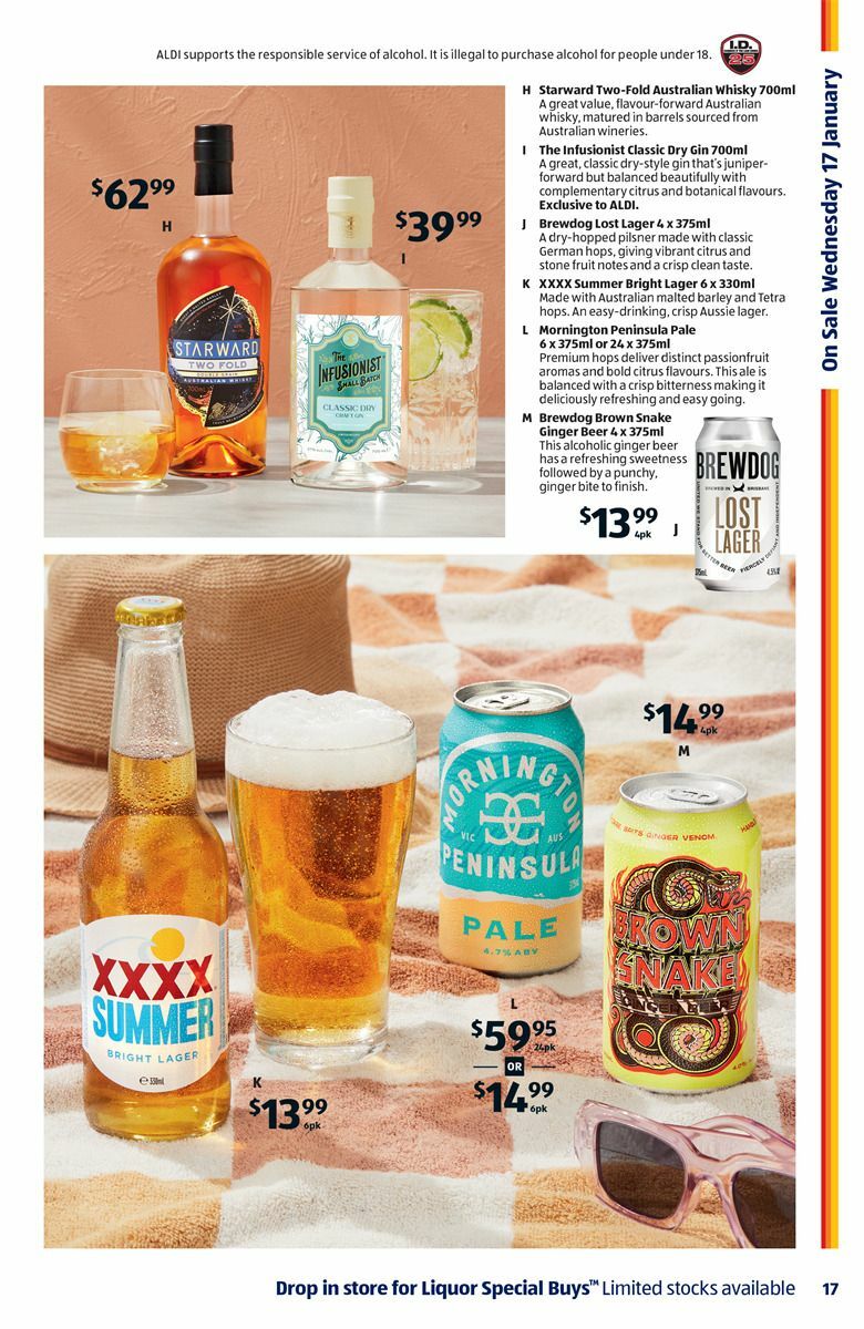 ALDI Catalogues from 17 January