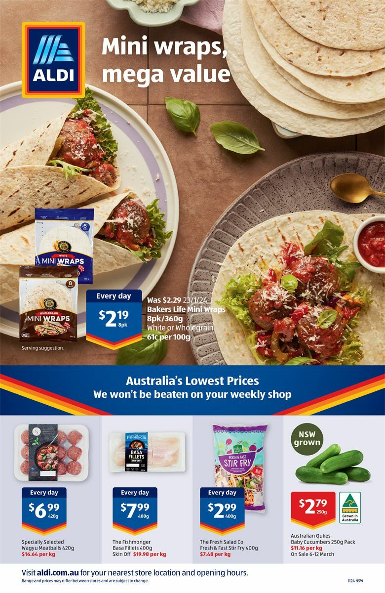 ALDI Catalogues from 13 March