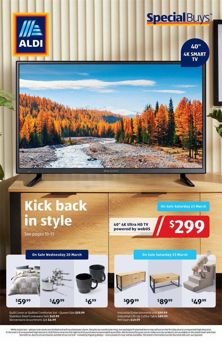 ALDI Catalogues from 20 March