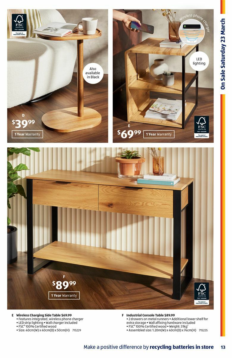 ALDI Catalogues from 20 March