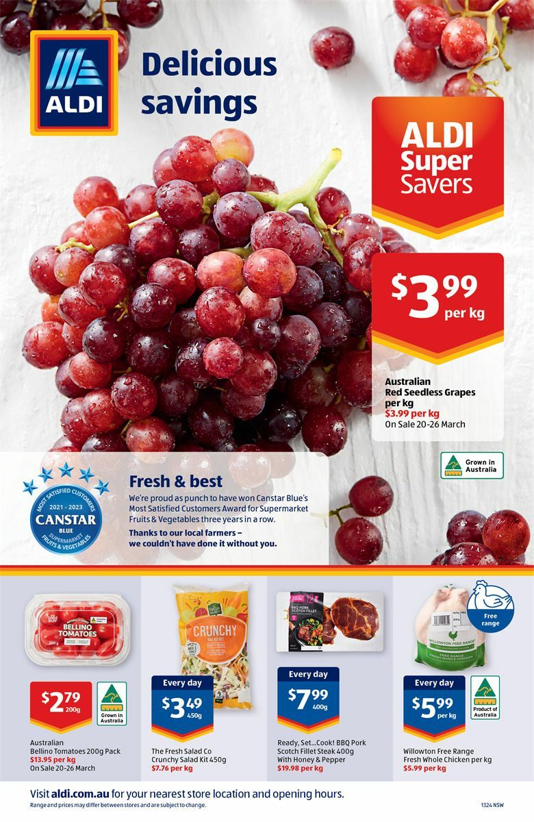 ALDI Catalogues from 27 March