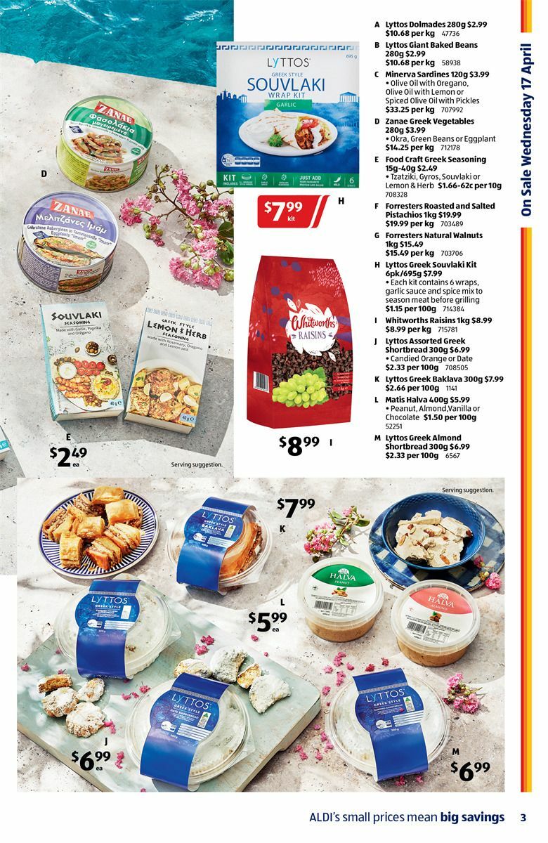 ALDI Catalogues from 17 April