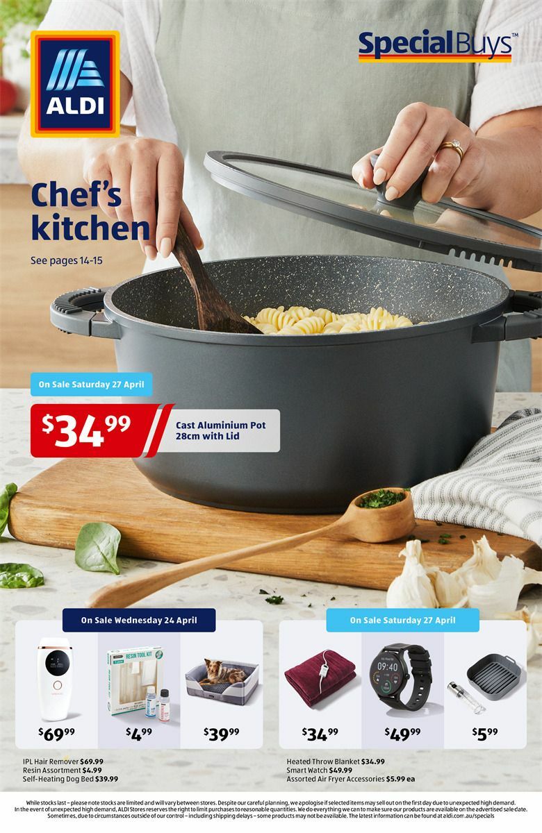 ALDI Catalogues from 24 April