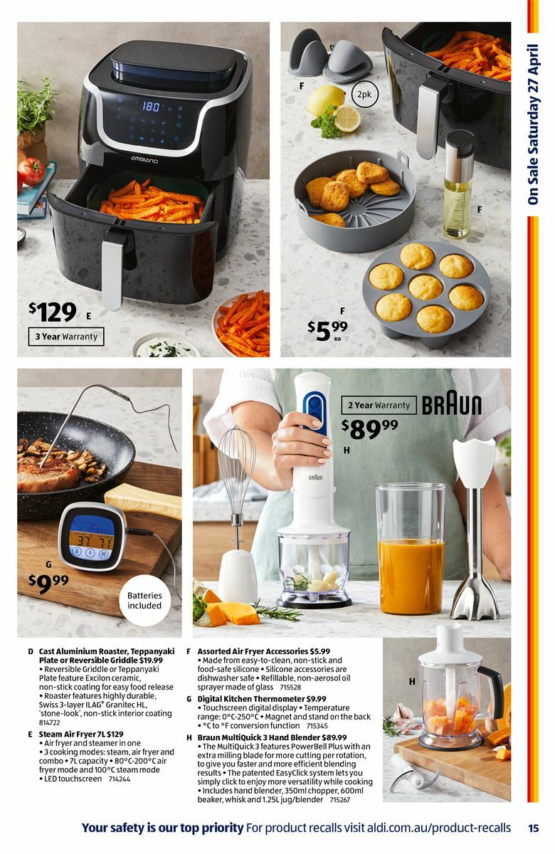 ALDI Catalogues from 24 April