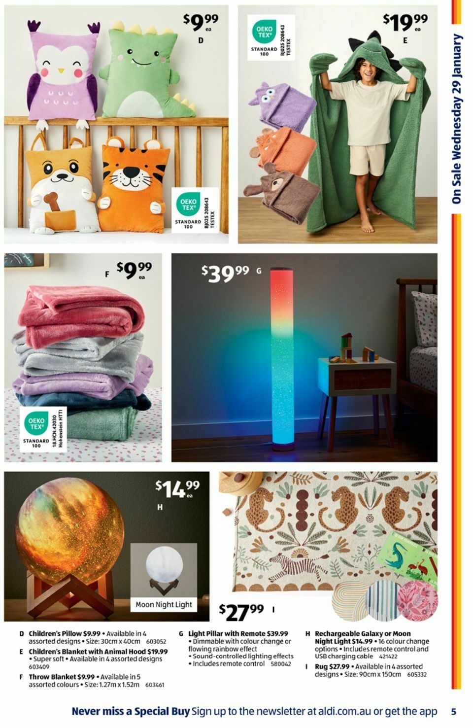 ALDI Catalogues from 29 January