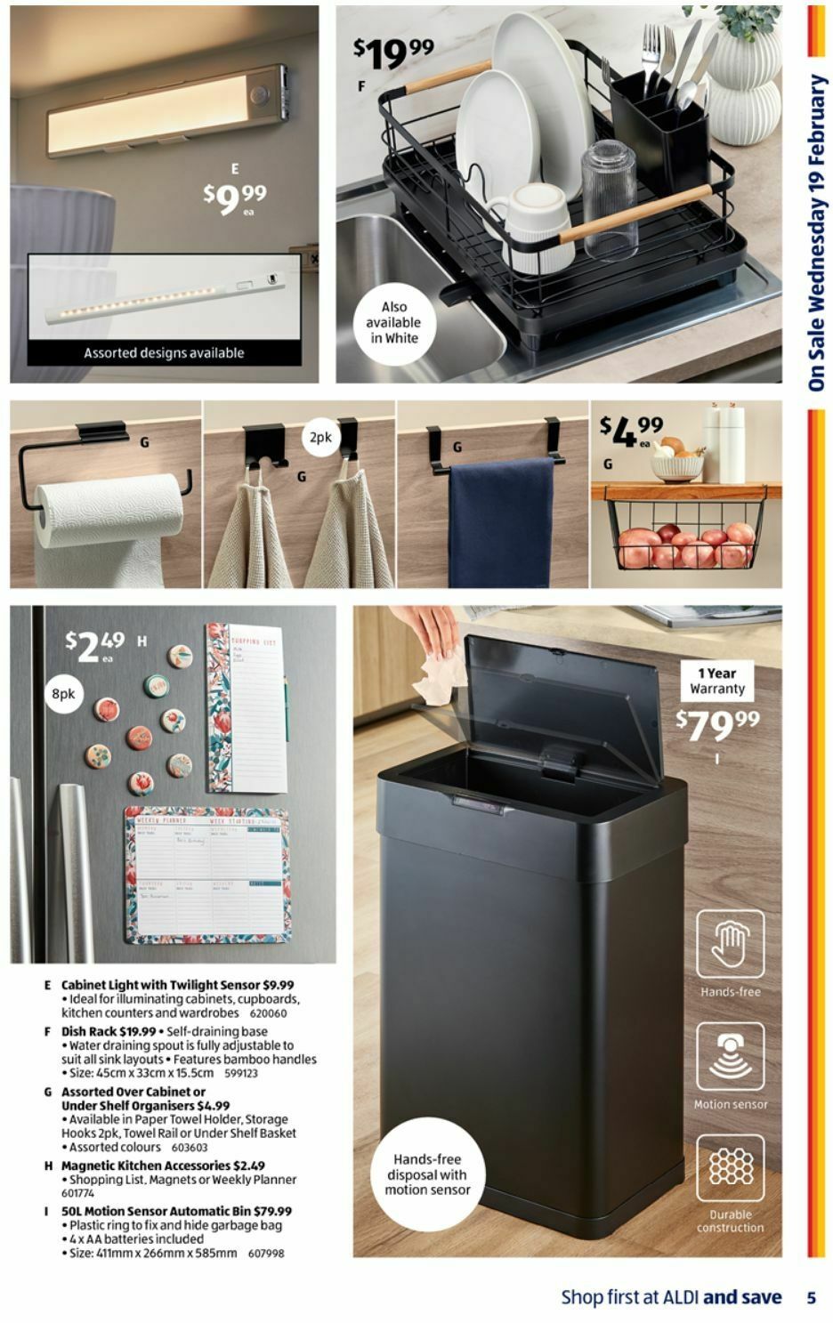 ALDI Catalogues from 19 February