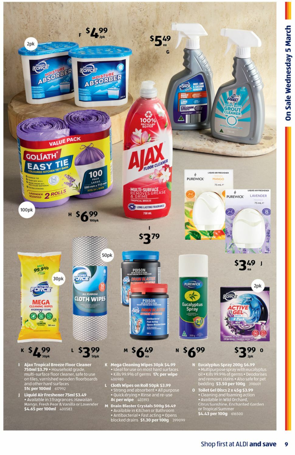ALDI Catalogues from 5 March