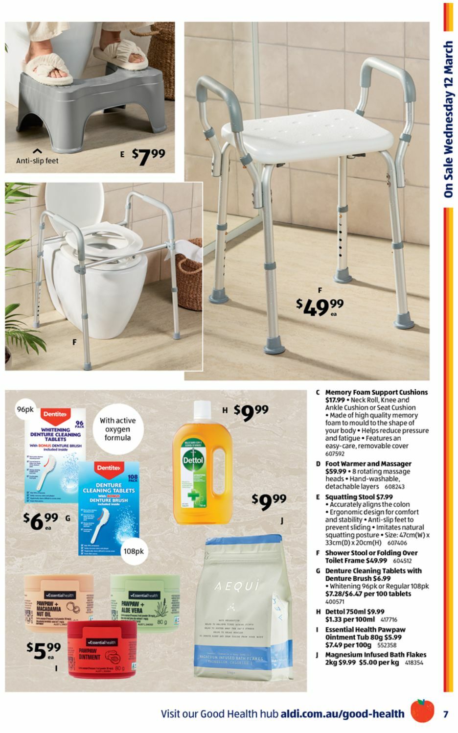ALDI Catalogues from 12 March