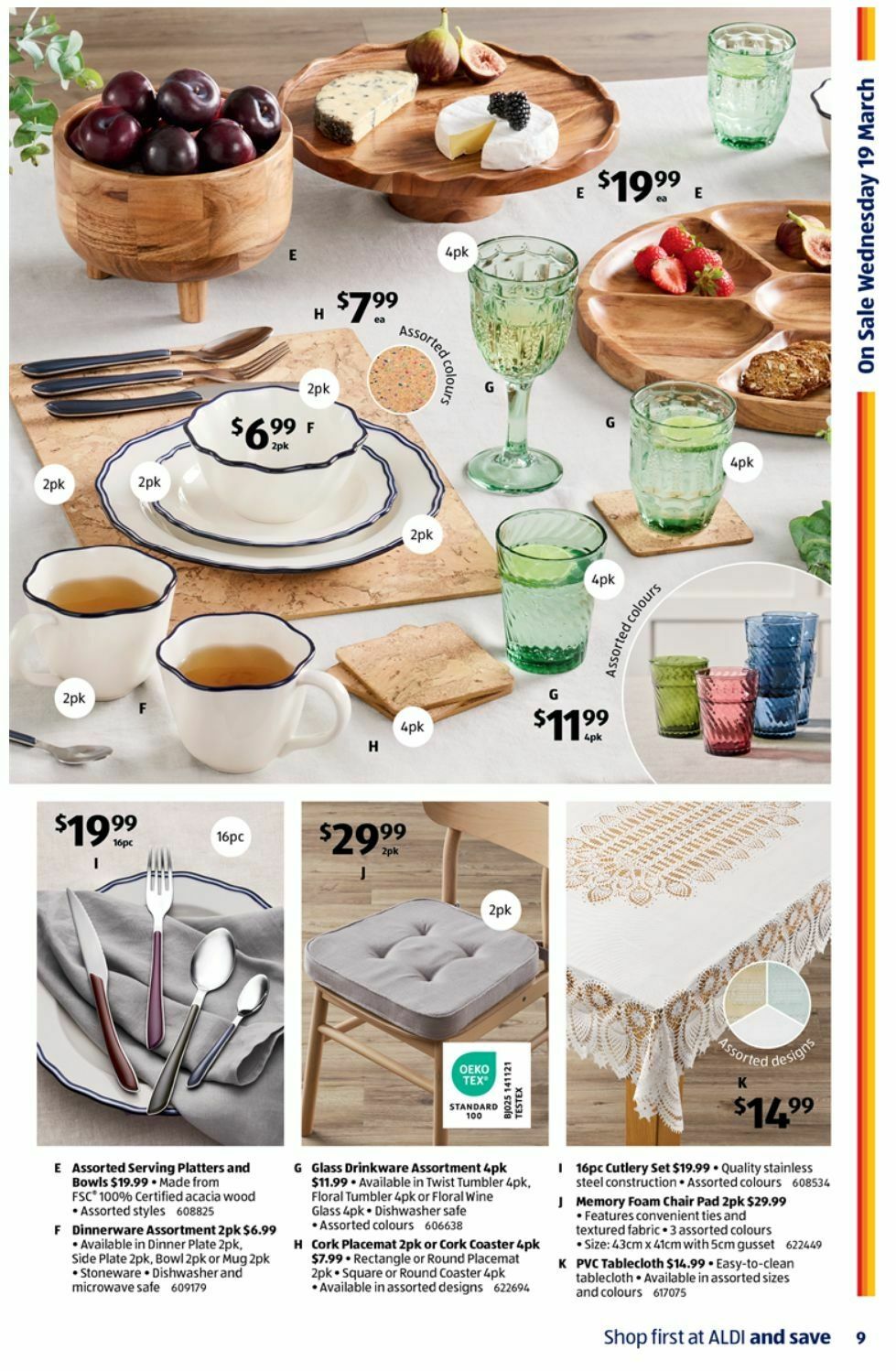 ALDI Catalogues from 19 March