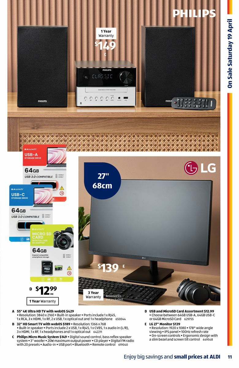 ALDI Catalogues from 16 April